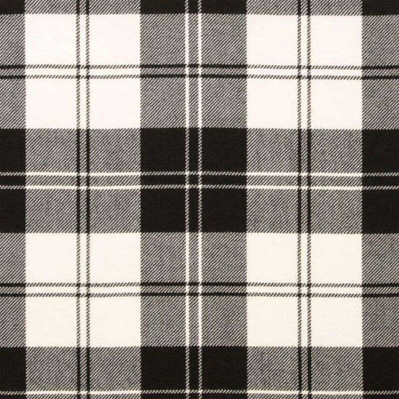 Erskine Black And White Tartan