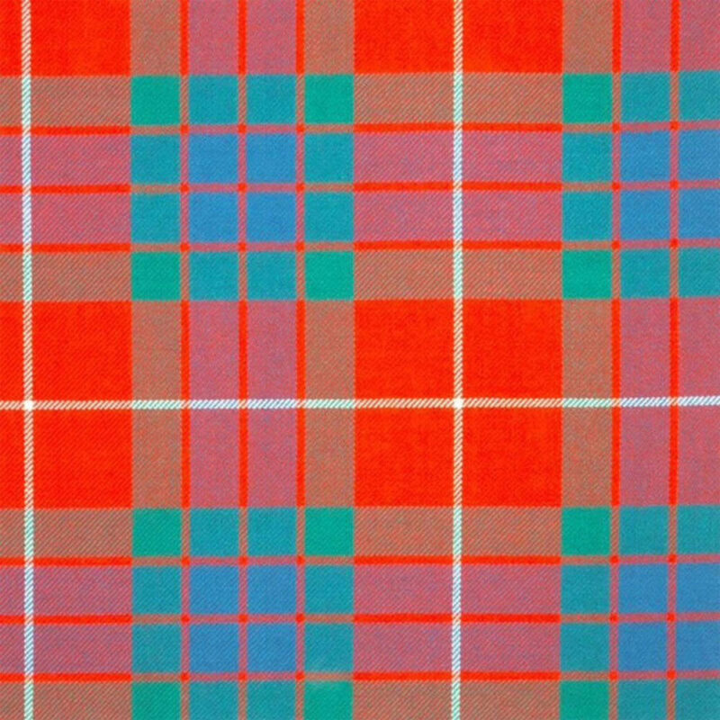 Fraser Red Modern Tartan